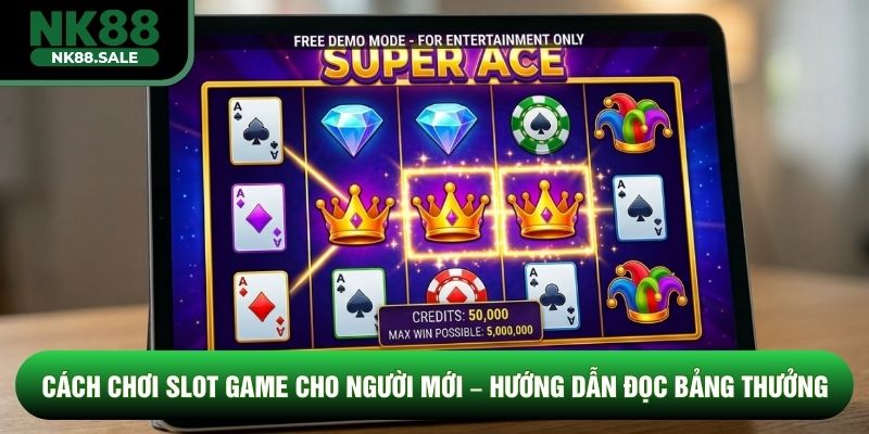 Cách Chơi Slot Game Cho Người Mới – Hướng Dẫn Đọc Bảng Thưởng