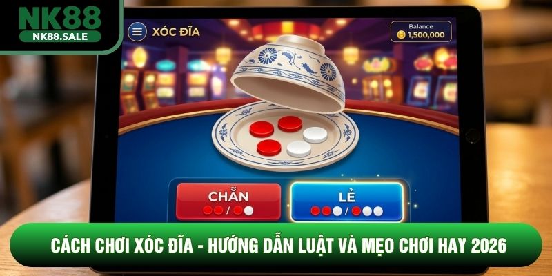 Cách Chơi Xóc Đĩa - Hướng Dẫn Luật Và Mẹo Chơi Hay 2026